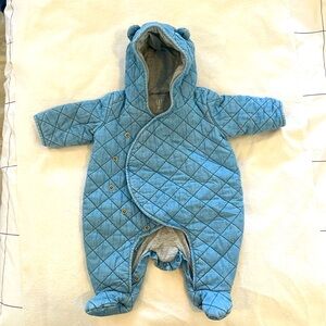 Baby Gap Denim Jumpsuit